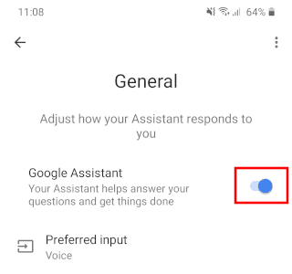 Turn Off Google Assistant Samsung