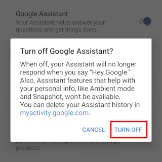Turn Off Google Assistant Samsung