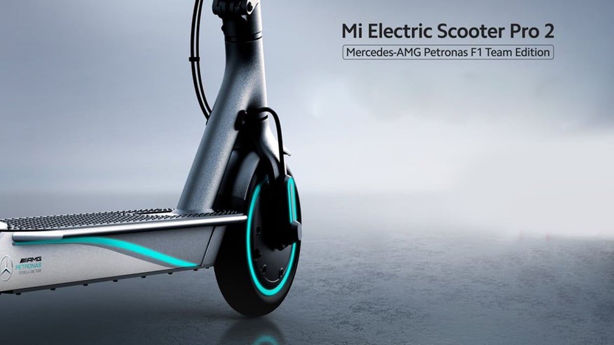 Mi Electric Scooter Pro 2 Mercedes Amg Petronas F1 Team Edition