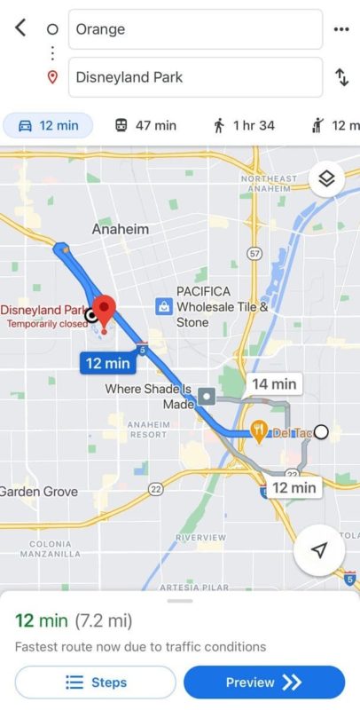 Old Google Maps