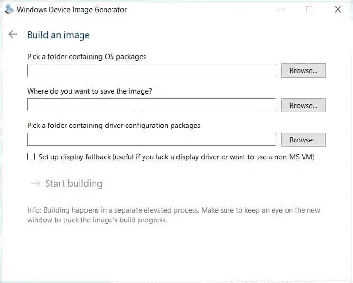 Build Images