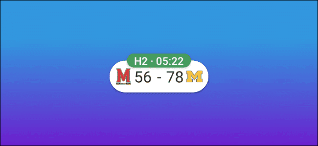 Google Pin Sports Scores