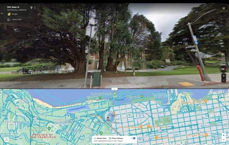 New Google Street View