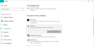 Bluetooth Troubleshooter