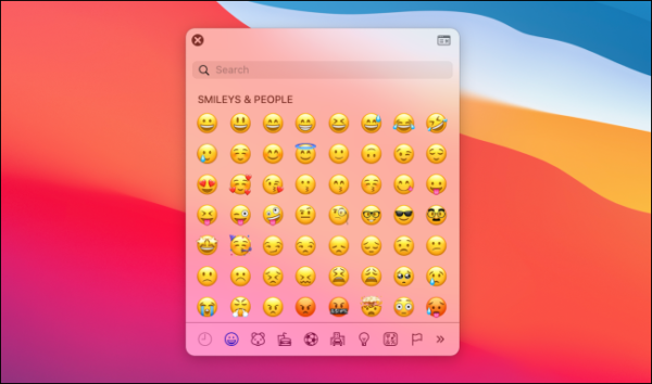 Emoji Picker On Macos Big Sur