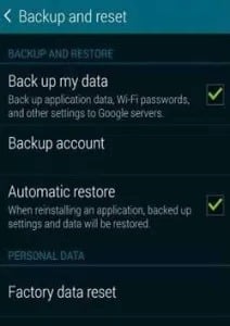 Factory Reset Your Phone