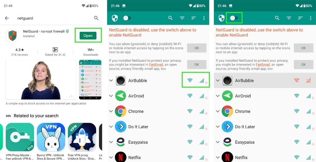 Netguard Android