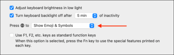 Select Globle Option From System Preferences