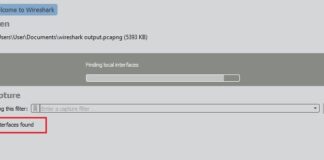 Wireshark No Interfaces Found