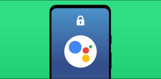 Assistant Lock Screen