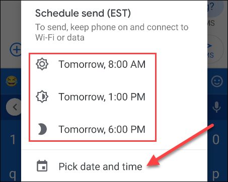 Message Schedule 5