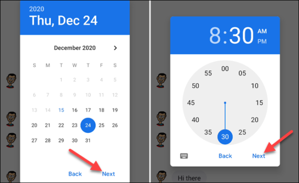 Message Schedule 6