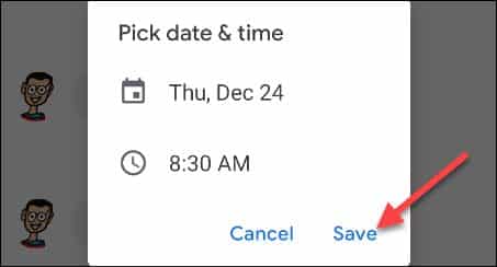 Message Schedule 7