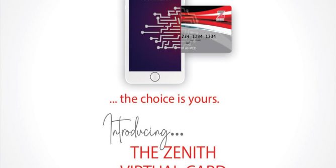 Get Zenith Bank Virtual ATM Card