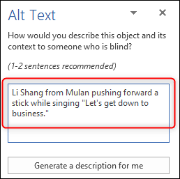 Alt Text Description
