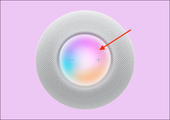 Homepod Mini Touch Controls
