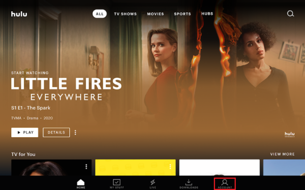 Delete Hulu Profile On Android
