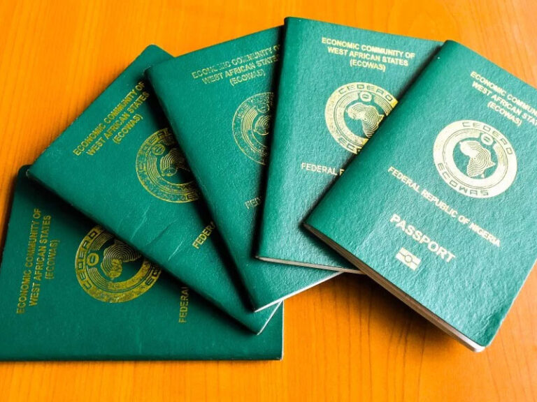 Nigerian International Passport Application