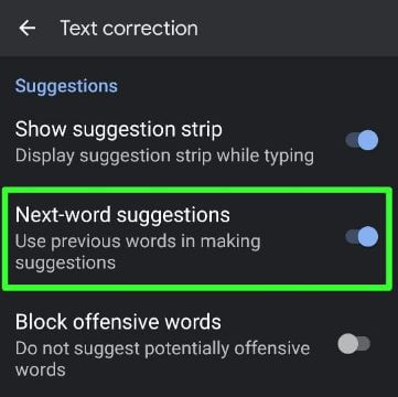 Turn Off AutoCorrect Google Pixel 4a 5G