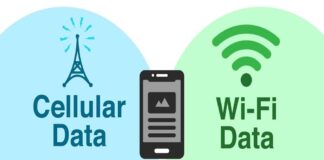 Phone Use Cellular Data WiFi