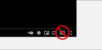 Remove Chromecast Button