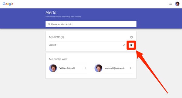 set up customize google alerts