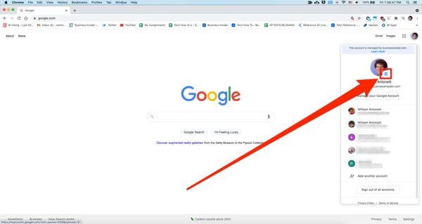 Change Google Profile Picture
