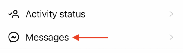 tap messages from privacy