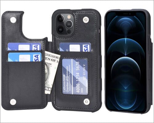 Arae Pu Leather Wallet Case