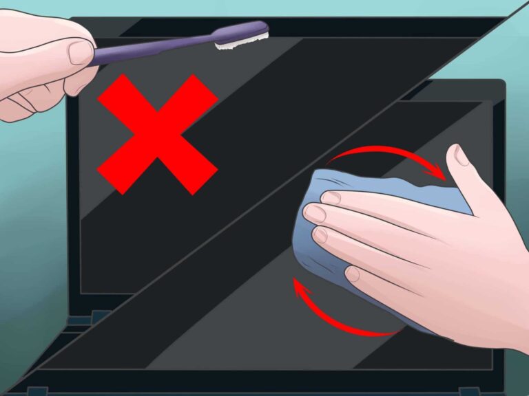 Clean Laptop Screen