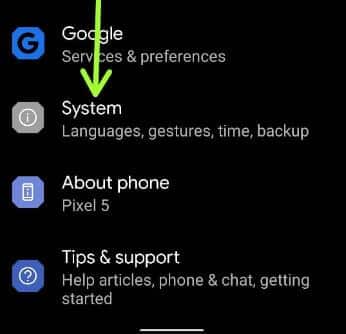 Enable USB Debugging Mode Pixel 5