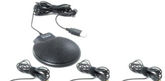 Soundtech Table Top Conference Microphone Kit (2)