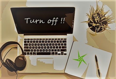 Turn Off Laptop