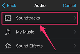 Add Music To iMovie Project