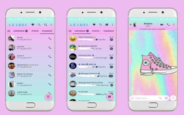 Pink Soft Whatsapp Theme