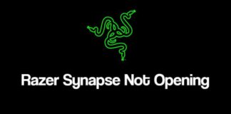Razer Synapse Not Opening Fix