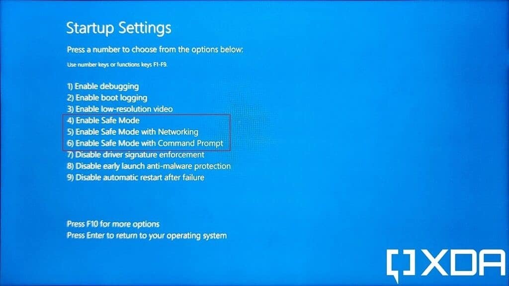 Uefi Startup Settings 2