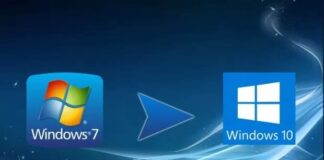 Windows 7 To Windows 10