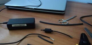 Broken Laptop Charger