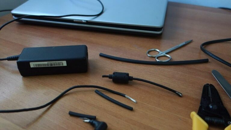 Broken Laptop Charger