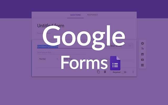 Create Google Forms