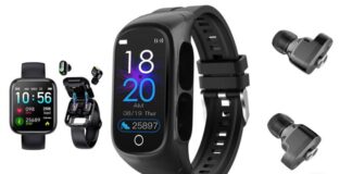 Interepro Smart Watch Black