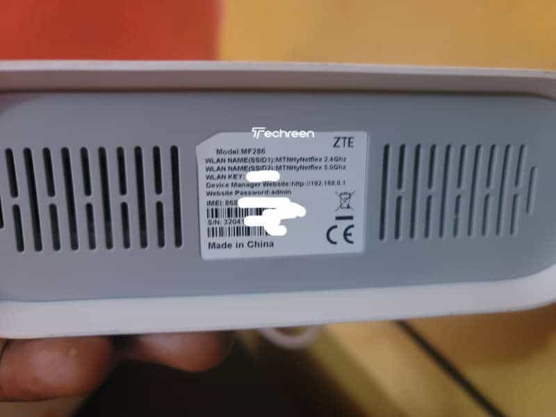 zte router admin ip address