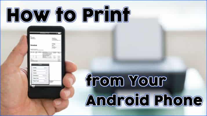 Print From Android