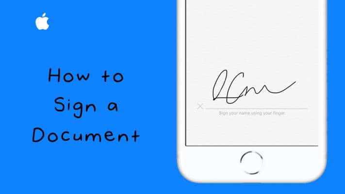 Sign A Document On Ios
