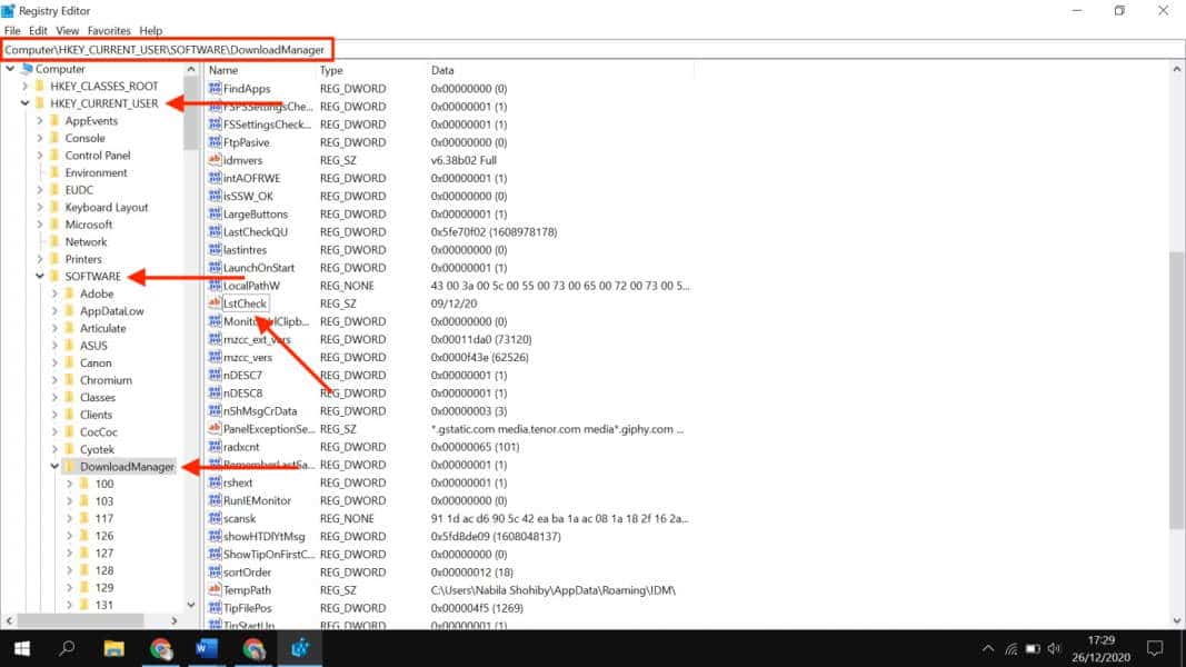 Hkey Current User