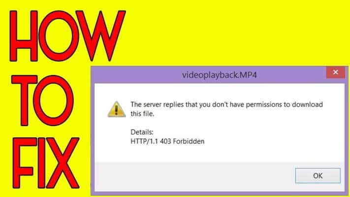 Http 403 Forbidden Error On Idm