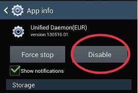Disable com.sec.android.daemonapp