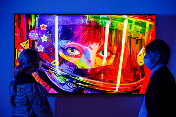 Sotheby's 'natively Digital: A Curated Nft Sale' Exhibition Preview