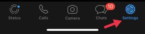Settings Tab